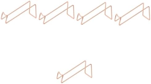 5pcs Rose Gold Metal Wine Holder for Home Bar Display 1