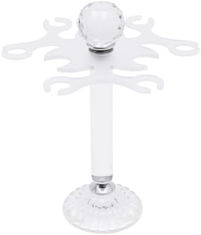 Headery Crystal Stemware Rack with 6 Hooks