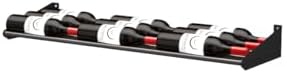 Ultra Wine Racks Showcase Horizontal Row - Black Modular