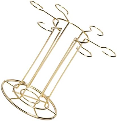 OSKOE Rose Gold Freestanding Wine Glass Rack