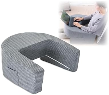 Ergonomic Reading Pillow with Large Desktop and Soft Foam Support