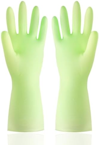 Beiqingyang Reusable Kitchen Rubber Gloves 1