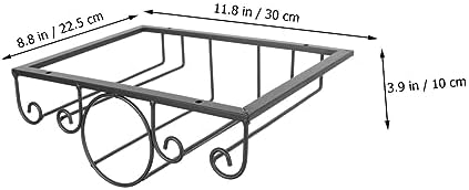 PRETYZOOM Wall Mount Wine Rack for Home Bar Kitchen Restaurant Storage