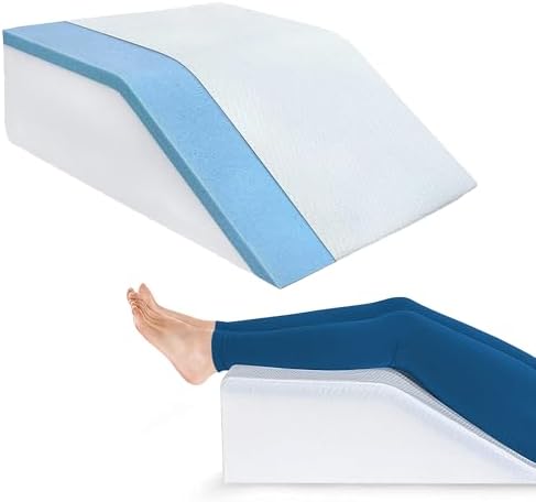 Abco Tech Leg Elevation Pillow with Cooling Gel