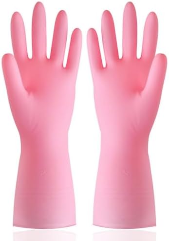 Beiqingyang Reusable Kitchen Rubber Gloves 1
