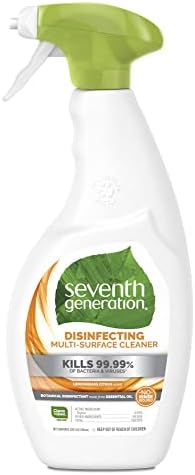 Seventh Generation Disinfecting Cleaner Lemongrass Citrus 26 fl oz