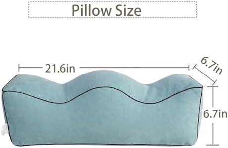 TESICA Ergonomic Leg Elevation Pillow for Bed and Sofa