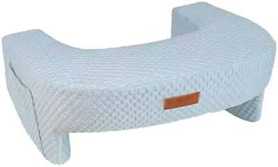 Lap Desk Pillow with Side Pockets and Memory Foam