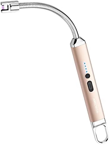 ARECTECH Flameless Rechargeable USB Lighter with 360 Rotatable Neck