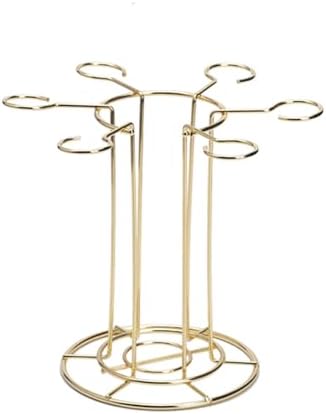 Lmbabter Gold Wine Glass Rack for Home Bar