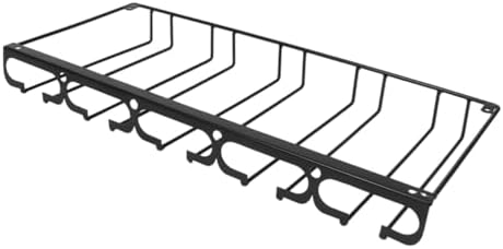 Zerodeko Iron Wine Cup Holder Rack - Stylish Stemware Display Shelf