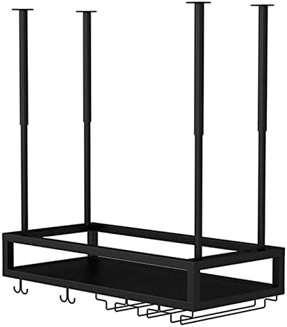 ALDEPO Upside Down Wine Rack - Space-Saving Ceiling Storage