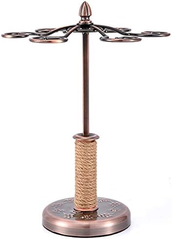 Industrial Wine Glass Holder for 6 Glasses