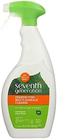 Seventh Generation Disinf Multi-Surface Cleaner Lemongrass Thyme Pack of 8