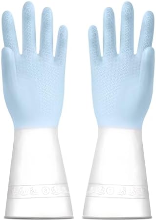 3 Pair Reusable Cleaning Gloves for Kitchen and Home Use