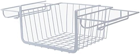Wordfun Under Cabinet Stemware Rack Durable White Metal Hanger