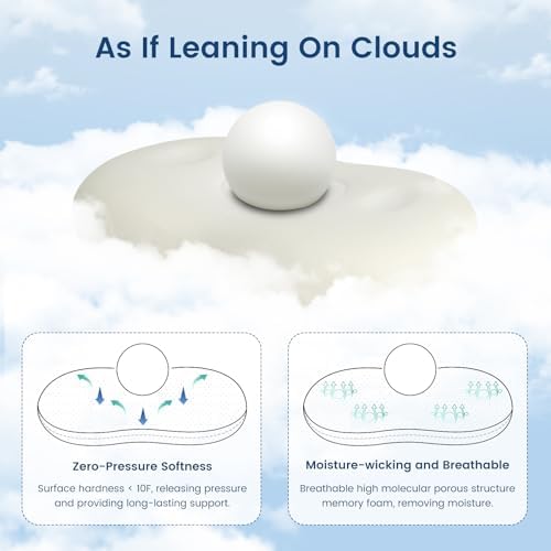 Elegear Cooling Pillow for Deep Sleep and Neck Pain Relief