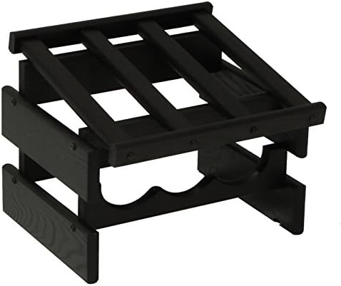 FixtureDisplays 6 Bottle Dakota Wine Rack with Display Top