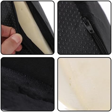 Veemoon Half Round Pillow for Leg and Back Support