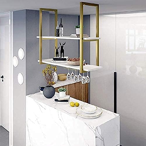 Wall-Mounted Wine Rack for Home Bar Restaurant