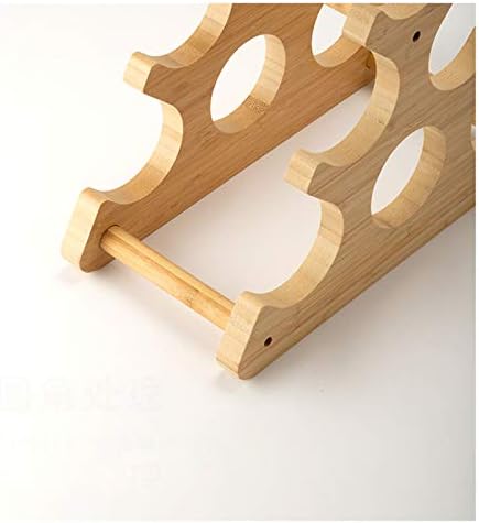 BOCbco Tabletop Wine Rack - 6 Bottle Capacity - Modern Stylish Design