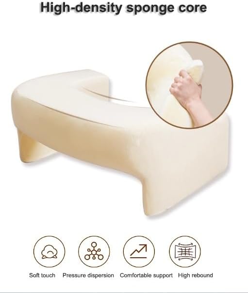 Lap Desk Pillow with Side Pockets and Memory Foam