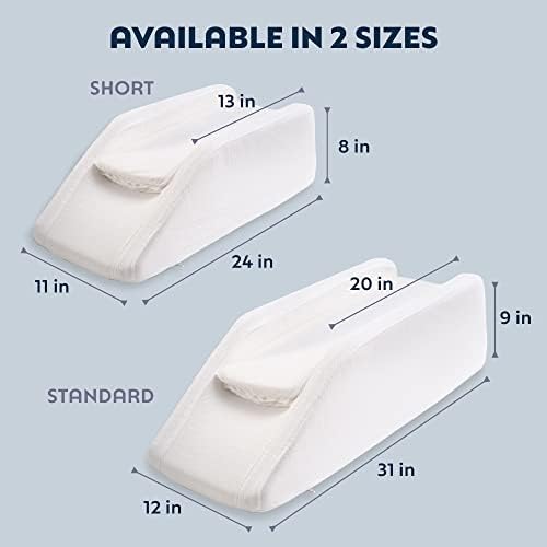 Adjustable Leg Elevation Pillow for Pain Relief and Healing