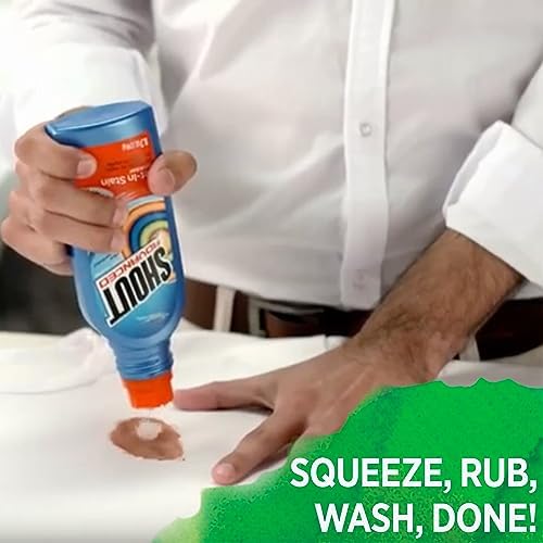 Shout Advanced Stain Remover Gel with Brush 87oz 1