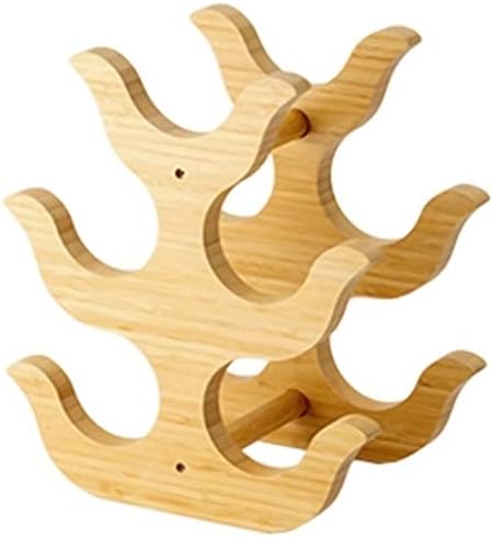 BOCbco Tabletop Wine Rack Holder for 5 Bottles