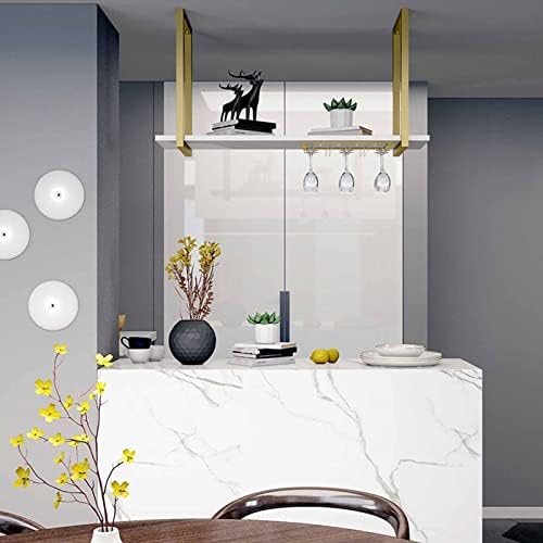 Suuim Wrought Iron Wall-Mounted Wine Rack