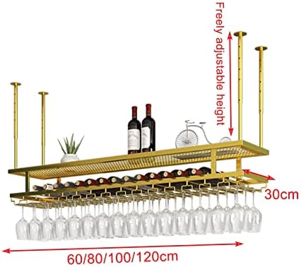 DASHADAO 2 Layer Ceiling Wine Glass Holder