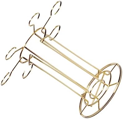 Alipis Iron Wine Glass Rack for Kitchen Storage