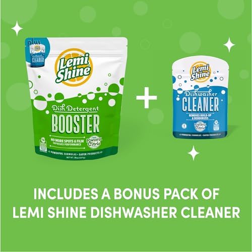 Lemi Shine Dish Detergent Booster 38 oz