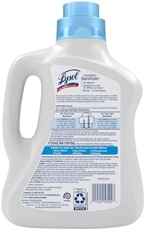Lysol Laundry Sanitizer Additive 90 Fl Oz Free Clear