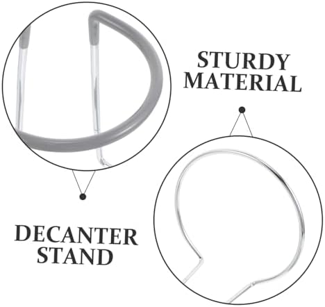 Mobestech Stainless Steel Decanter Rack Holder