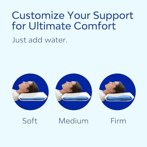 Mediflow Water Pillow - 2 Pack for Neck Pain Relief