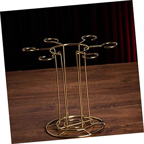 Alipis Iron Wine Glass Rack for Kitchen Storage