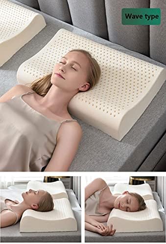 Ergonomic Latex Pillow for Neck and Back Support