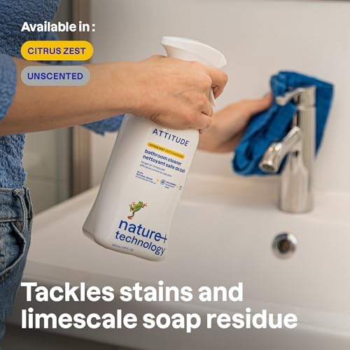 ATTITUDE Bathroom Cleaner Spray 271 Fl Oz Pack of 6
