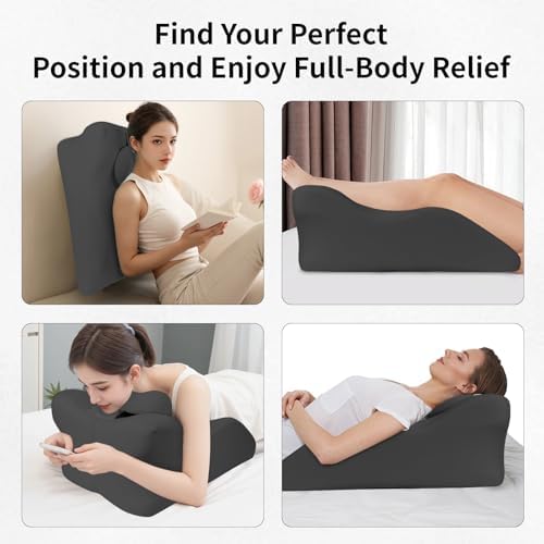 Relax Cush Pillow Ergonomic Support Neck Pillow