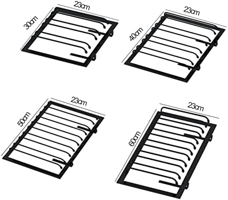 DTDMY Wine Glass Rack Under Cabinet Holder 60x23cm