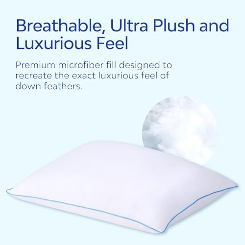 Mediflow Water Pillow - 2 Pack for Neck Pain Relief