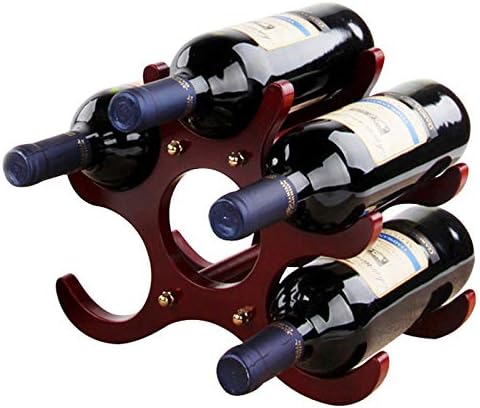 BOCbco Tabletop Wine Rack for 6 Bottles