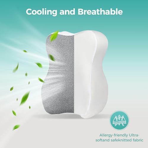 Large Knee Pillow for Side Sleepers Hip Back Pain Relief