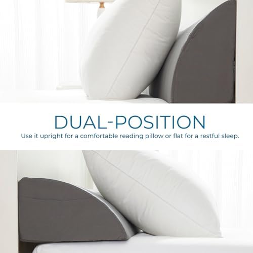 Nestl Bed Wedge Pillow for Headboard Gap Filler