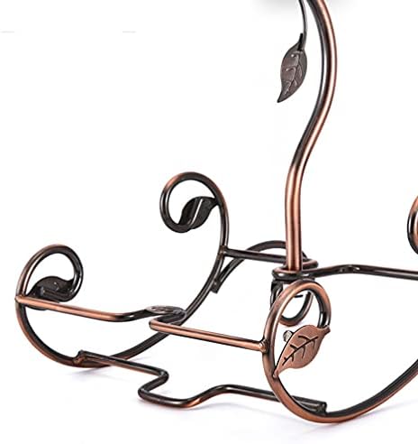 NWB Countertop Wine Rack with 2 Bottles and 6 Glasses