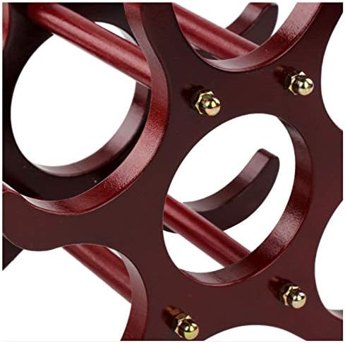 BOCbco Tabletop Wine Rack for 6 Bottles