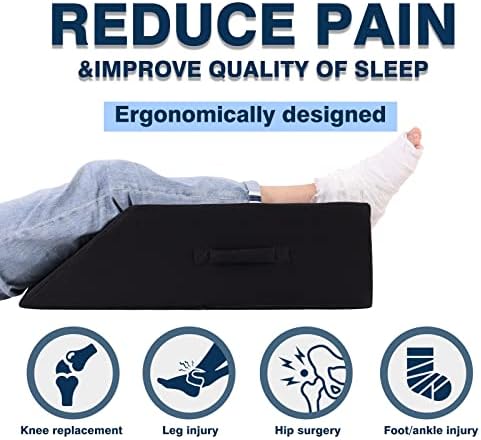 TANYOO Velvet Leg Pillow for Knee Ankle Recovery