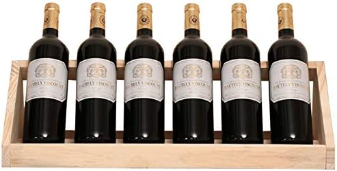 BOCbco Tabletop Wine Rack - Holds 6 Bottles