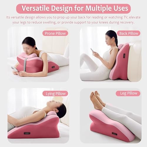 JYHHCYS Multifunctional Prone Pillow for Reading and Sleeping